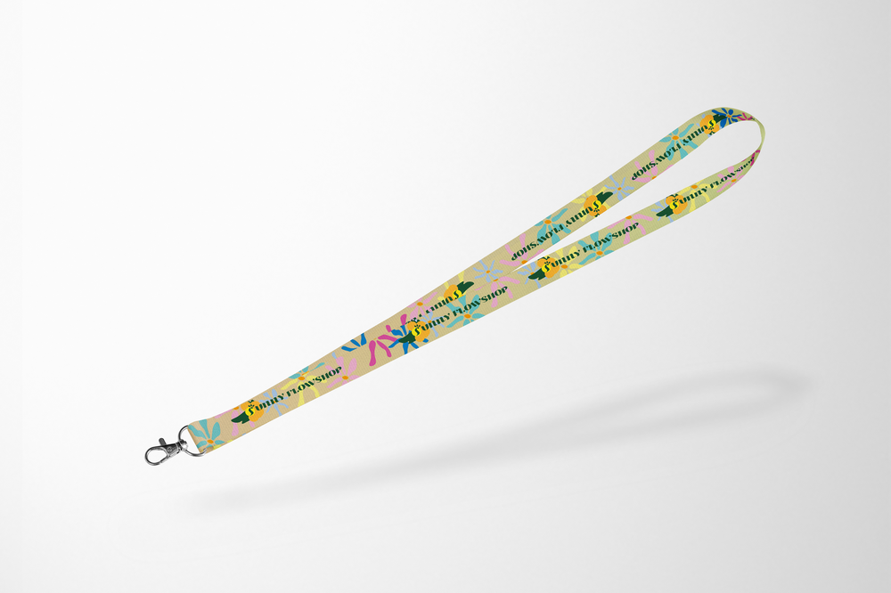 Full-colour printed lanyards