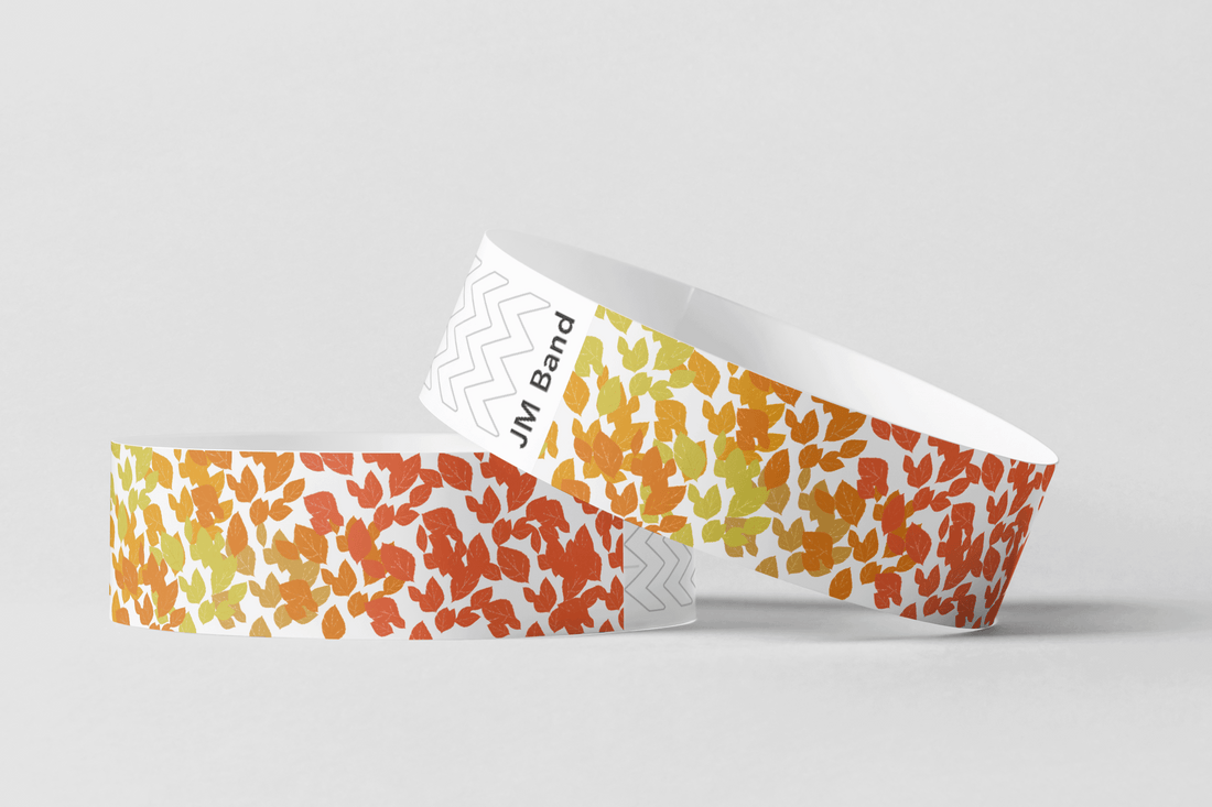 Paper wristbands · full colour