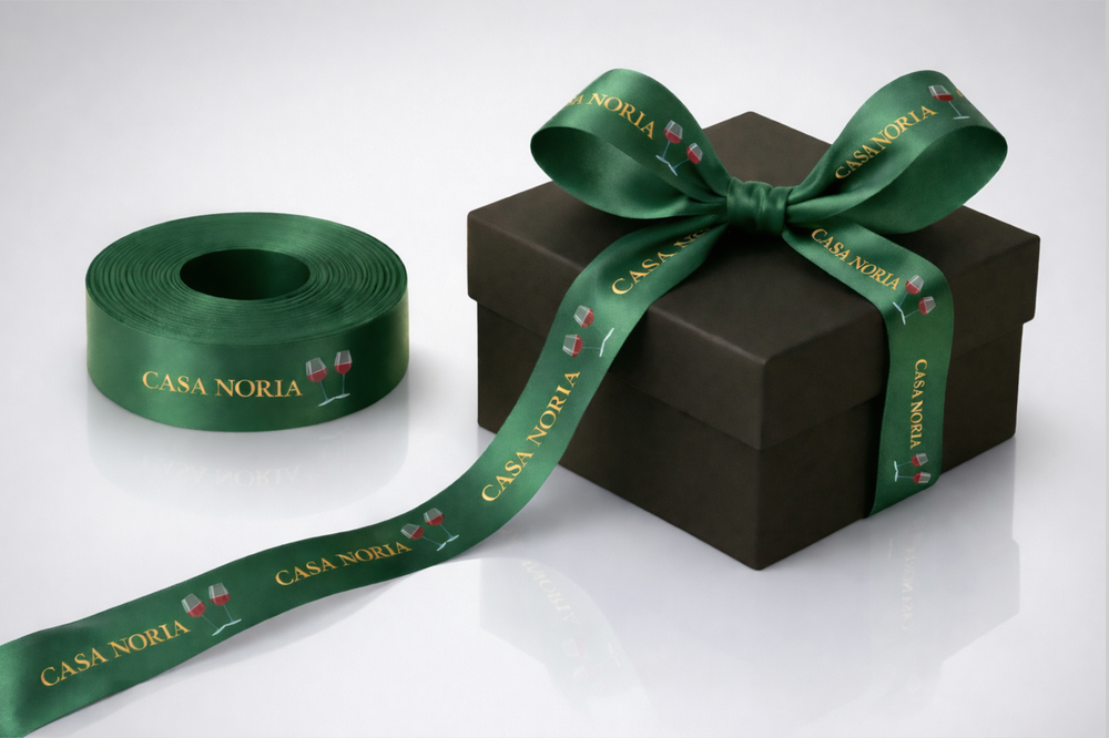 Full-colour polyester gift ribbon
